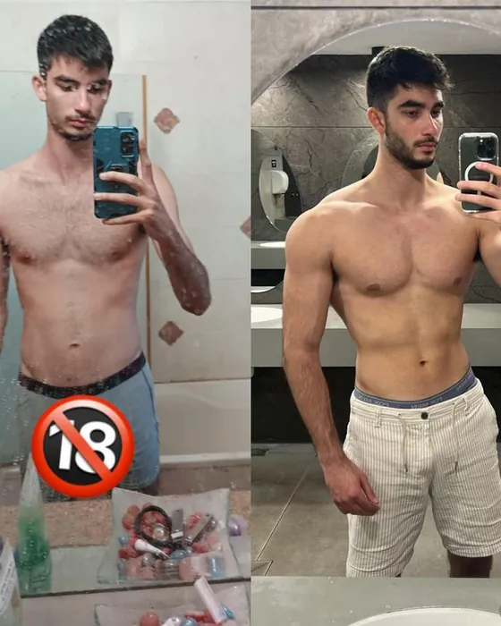 לפני ואחרי בשיטת ריקומפוזישן לצדדים